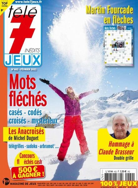 Tele 7 Jeux – Fevrier 2021 Cover