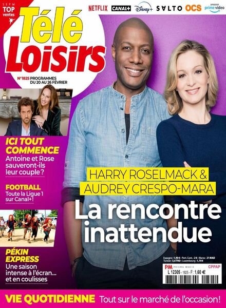 Tele Loisirs – 15 Fevrier 2021 Cover
