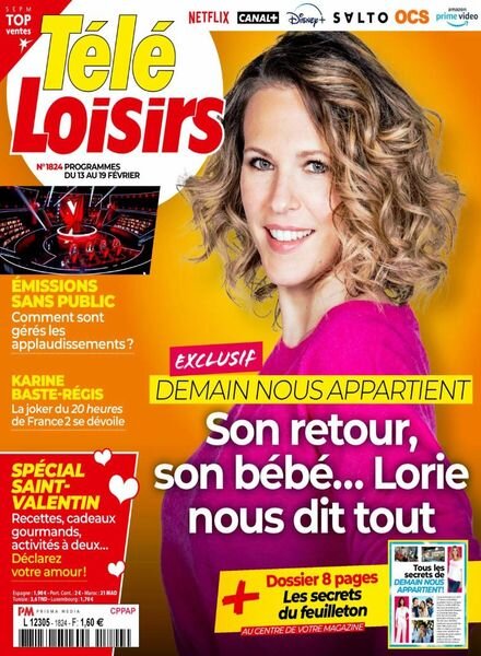 Tele Loisirs – 8 Fevrier 2021 Cover