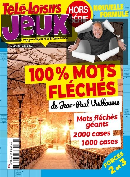 Tele Loisirs Jeux – Hors-Serie – Janvier-Fevrier 2021 Cover
