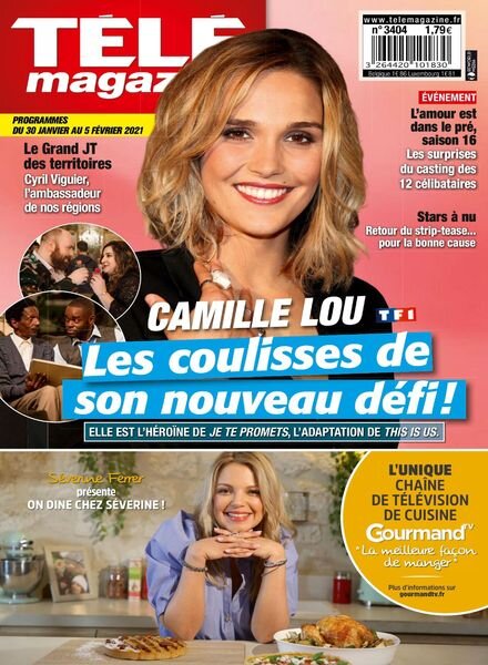 Tele Magazine – 30 Janvier 2021 Cover
