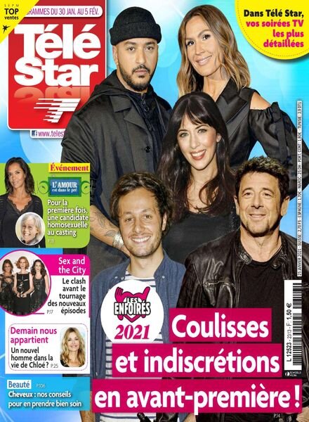 Tele Star – 25 Janvier 2021 Cover