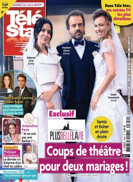 Tele Star – 28 Decembre 2020 Cover