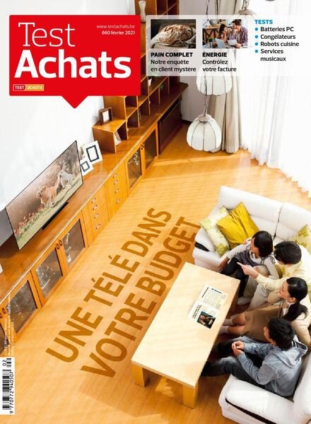 Test Achats – Fevrier 2021 Cover