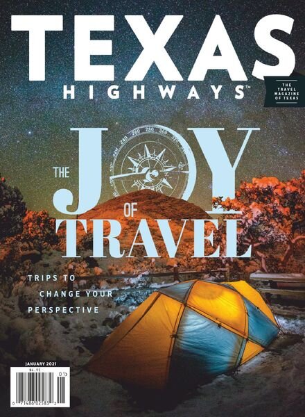 Texas Highways – January 2021 Cover