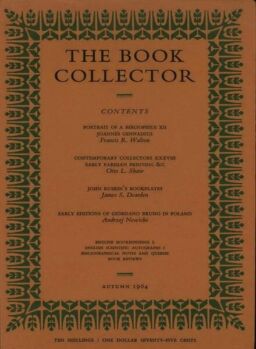 The Book Collector – Autumn 1964