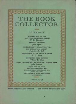 The Book Collector – Spring 1956