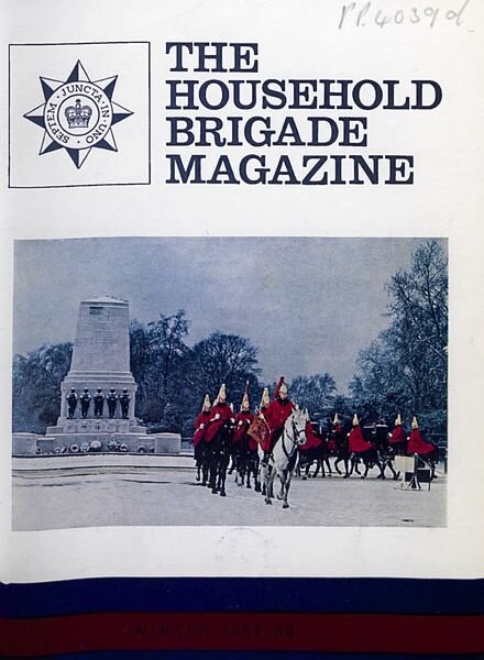 The Guards Magazine – Winter 1967 Cover
