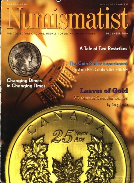 The Numismatist – December 2004 Cover