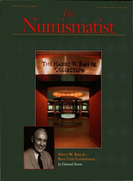 The Numismatist – January 2002 Cover