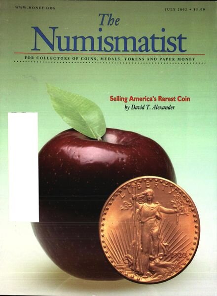 The Numismatist – July 2002 Cover