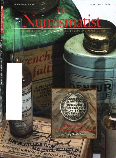 The Numismatist – June 2002 Cover