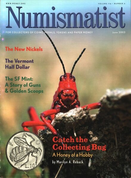 The Numismatist – June 2003 Cover