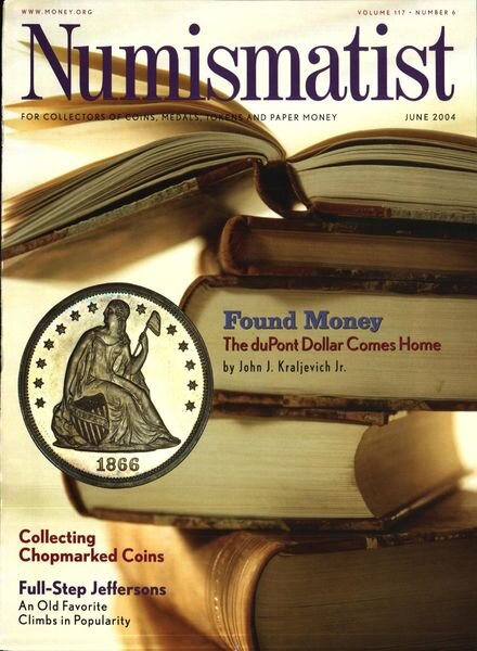 The Numismatist – June 2004 Cover