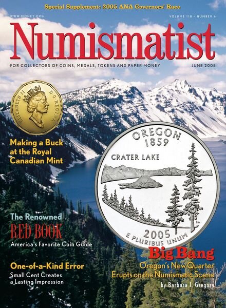 The Numismatist – June 2005 Cover