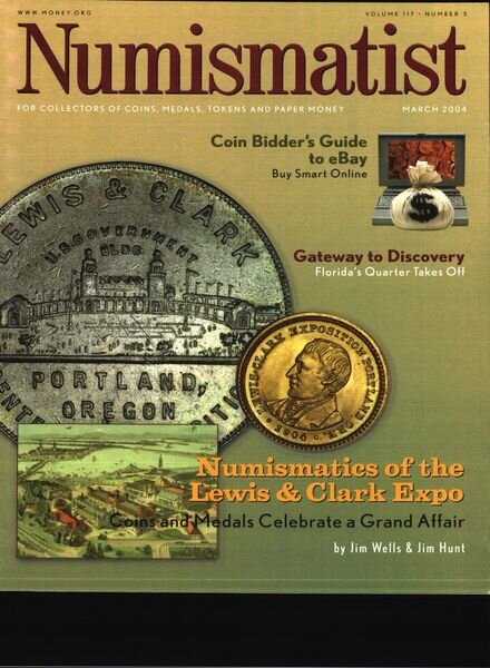 The Numismatist – March 2004 Cover