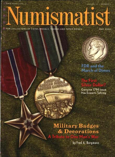 The Numismatist – May 2004 Cover
