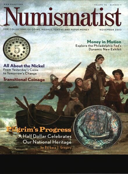 The Numismatist – November 2003 Cover