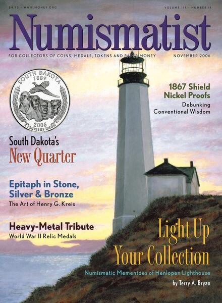 The Numismatist – November 2006 Cover