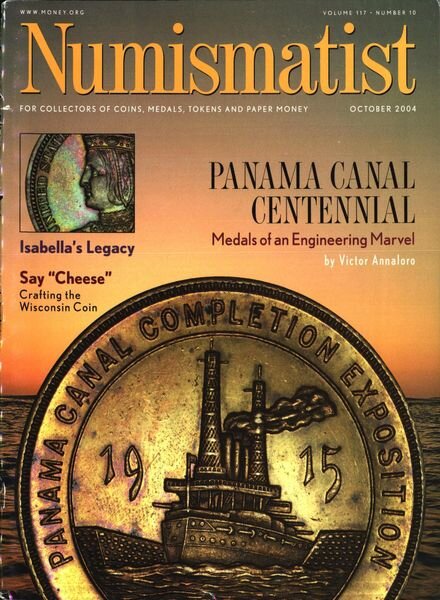 The Numismatist – October 2004 Cover