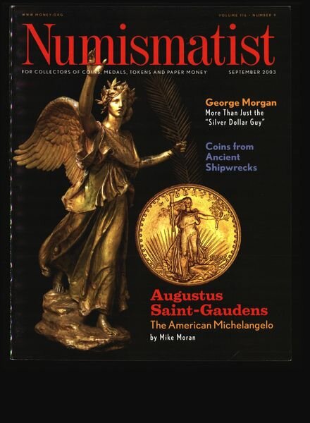 The Numismatist – September 2003 Cover