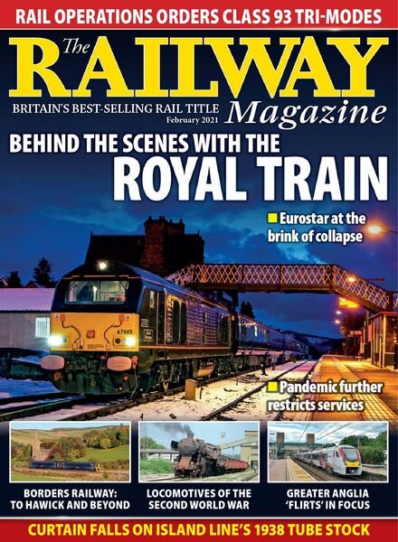 The Railway Magazine – February 2021 Cover