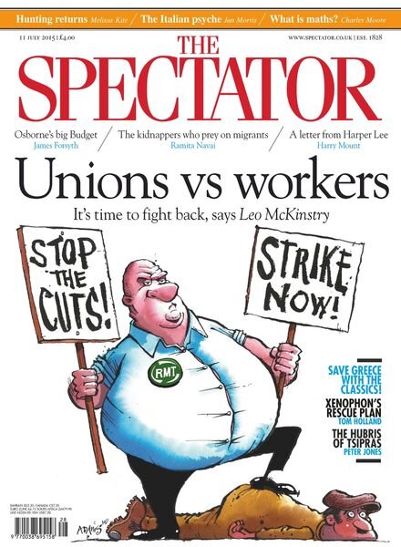 The Spectator – 11 July 2015 Cover