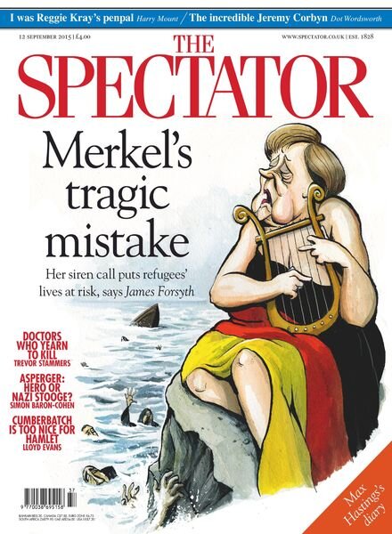 The Spectator – 12 September Cover