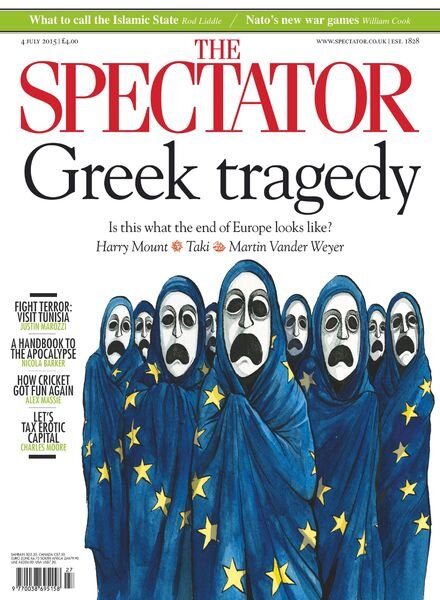 The Spectator – 4 July 2015 Cover