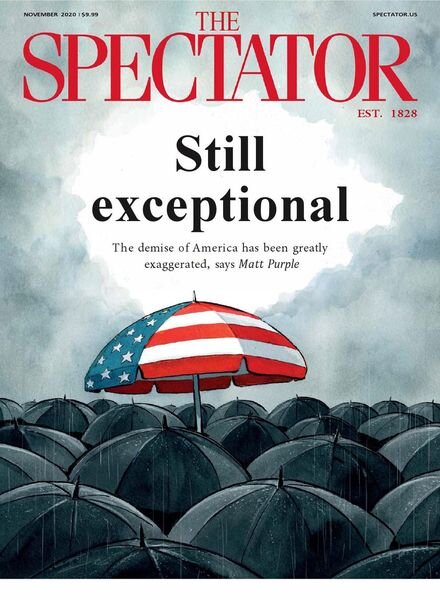 The Spectator USA – November 2020 Cover