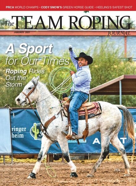 The Team Roping Journal – January 2021 Cover