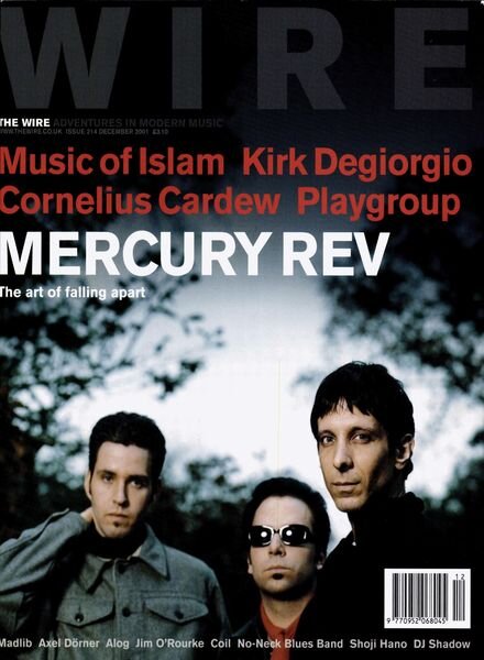 The Wire – December 2001 Issue 214 Cover