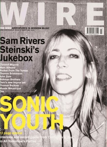 The Wire – March 2002 Issue 217 Cover
