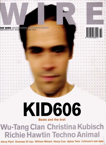 The Wire – October 2001 Issue 212 Cover