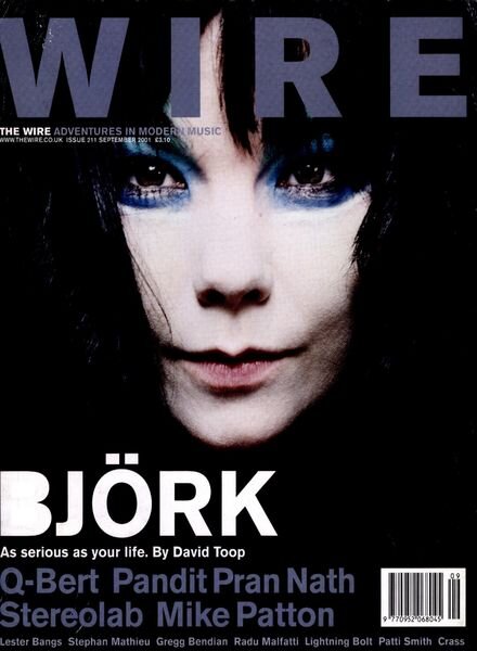 The Wire – September 2001 Issue 211 Cover