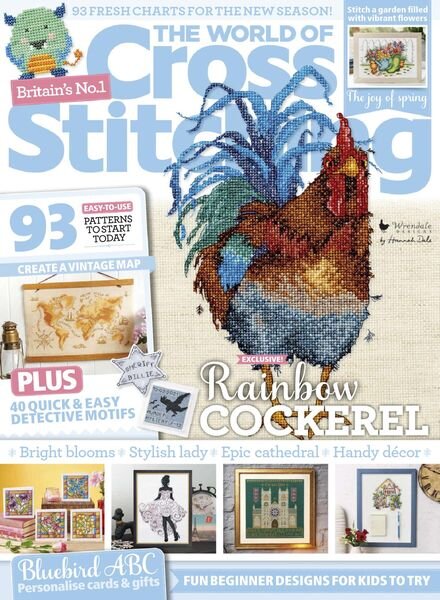 The World of Cross Stitching – March 2021 Cover