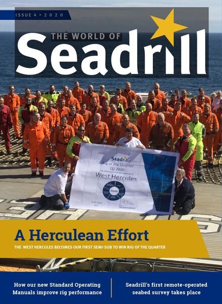 The World Of Seadrill – Issue 4 2020 Cover