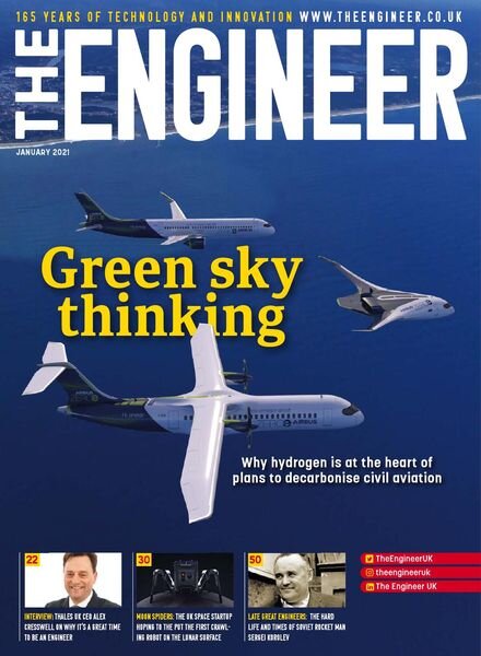 Theengineer – January 2021 Cover