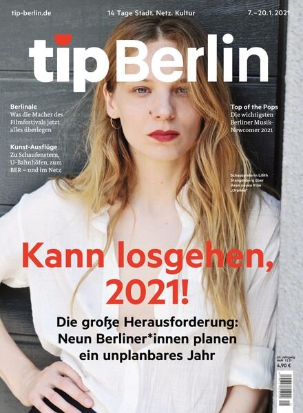 tip Berlin – 06 Januar 2021 Cover