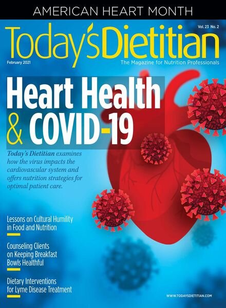 Today’s Dietitian – Febraury 2021 Cover