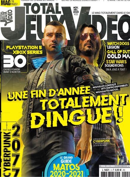 Total Jeux Video – Novembre-Decembre 2020 Cover