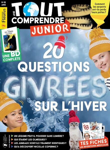 Tout Comprendre Junior – Fevrier 2021 Cover