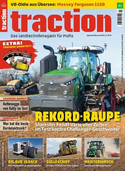 Traction Germany – Januar 2021 Cover