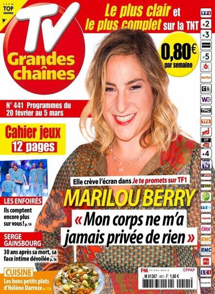TV Grandes chaines – 20 Fevrier 2021 Cover