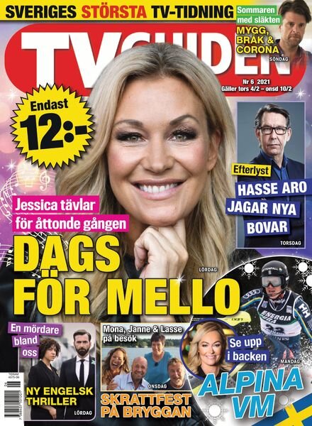 TV-Guiden – 02 februari 2021 Cover