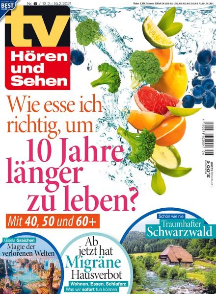 TV Horen und Sehen – 05 Februar 2021 Cover