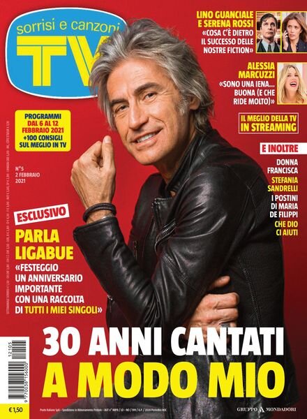 TV Sorrisi e Canzoni – 02 febbraio 2021 Cover