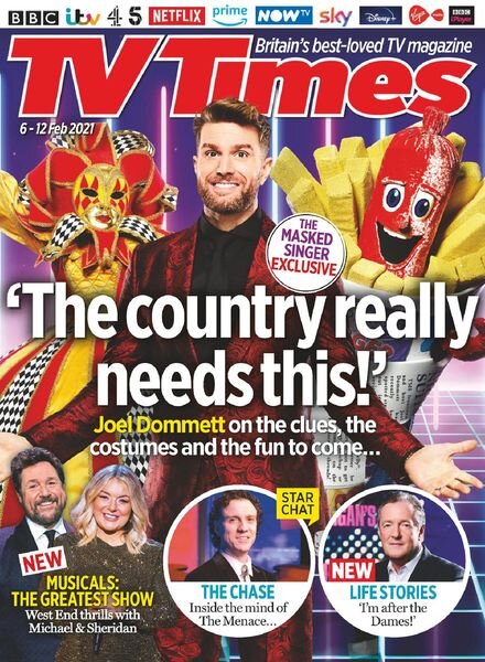 TV Times – 06 February 2021 Cover