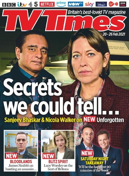 TV Times – 20 February 2021 Cover
