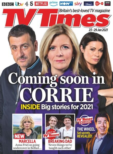 TV Times – 23 January 2021 Cover